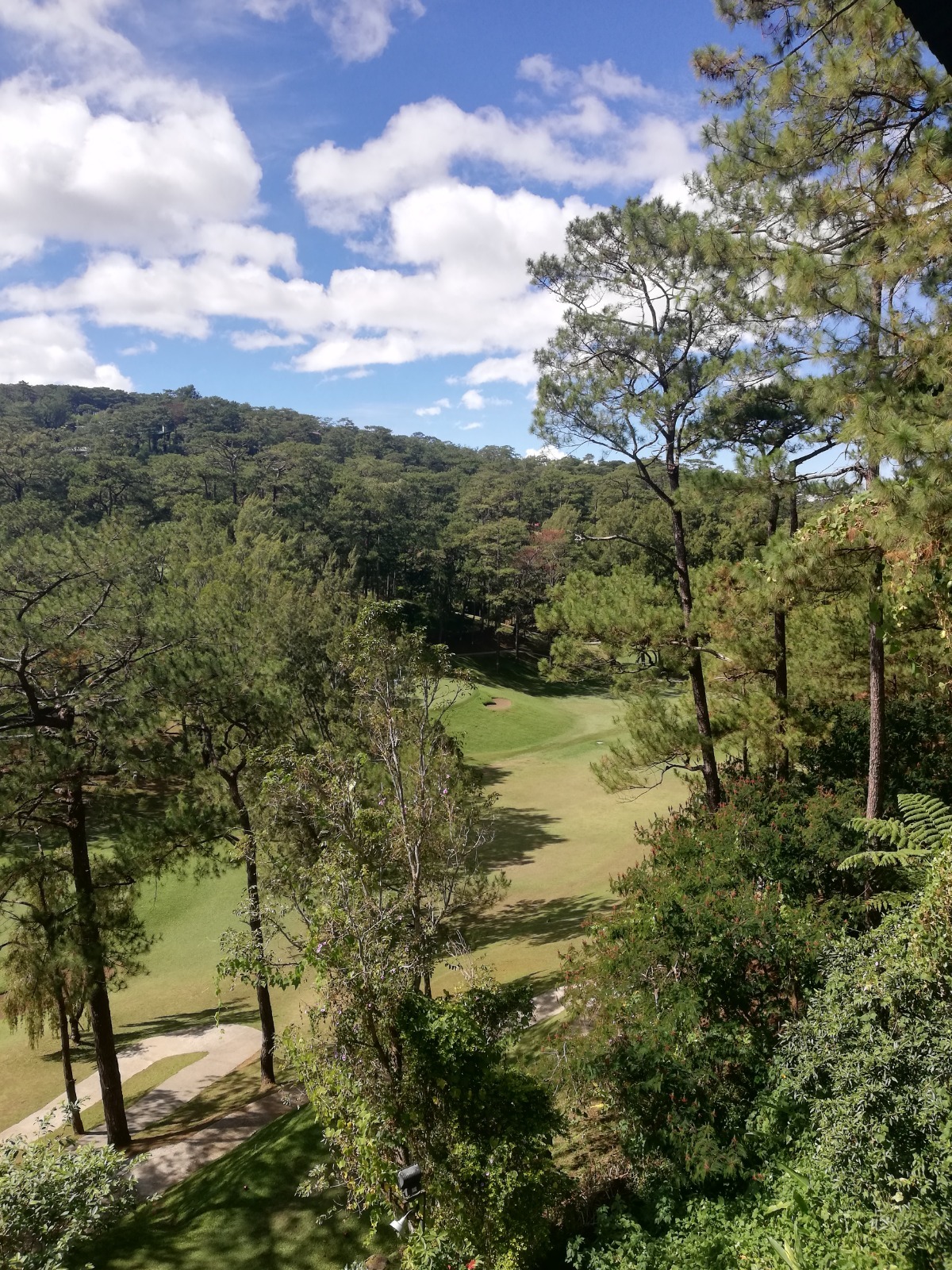 A golf course in camp john hay