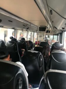 On the P2P Airport Bus